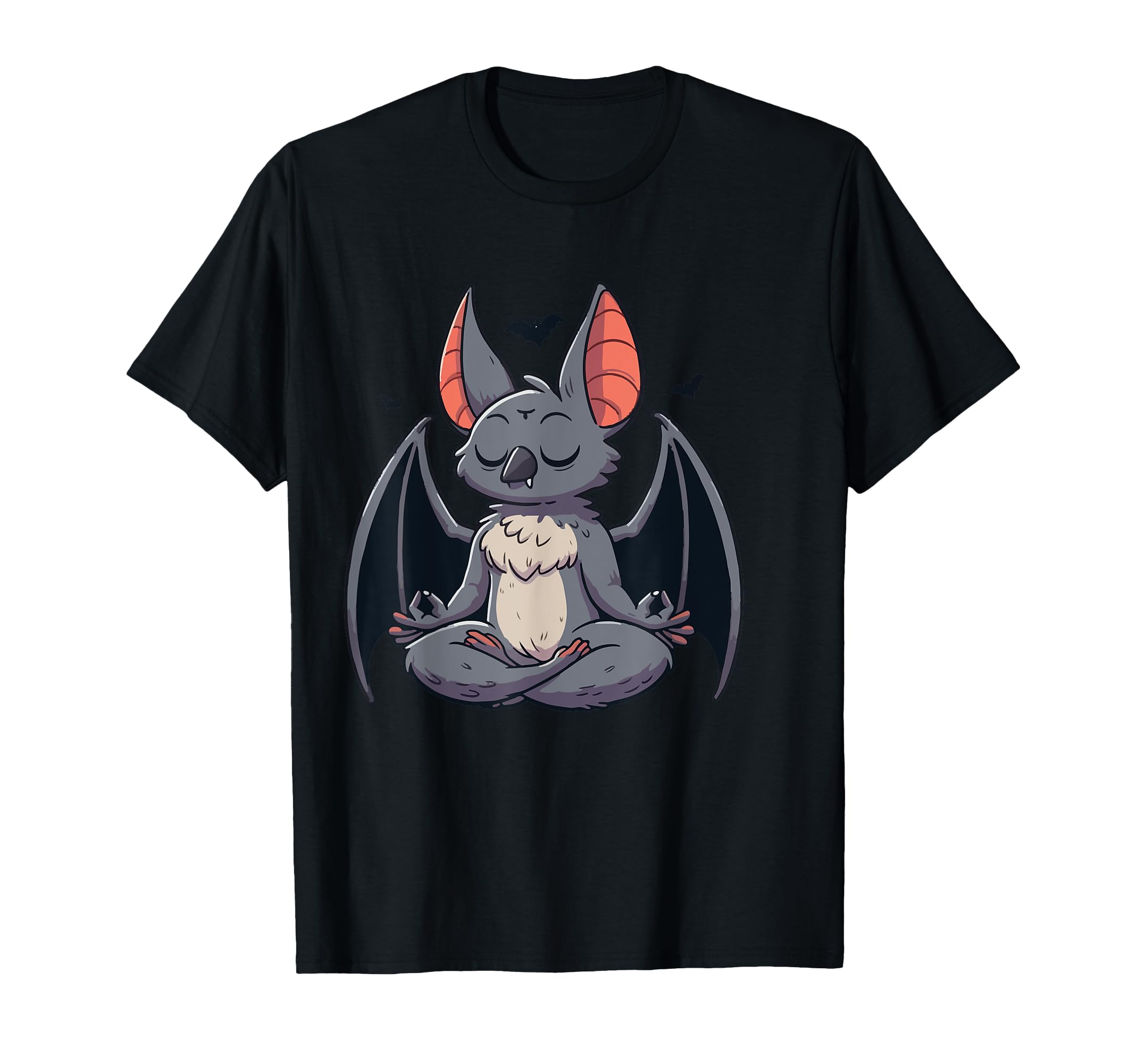 Meditation Bat Yoga Pose Relaxing T-Shirt - Streetwear Style for Adults - T-Shirt, Sweatshirt, Hoodie