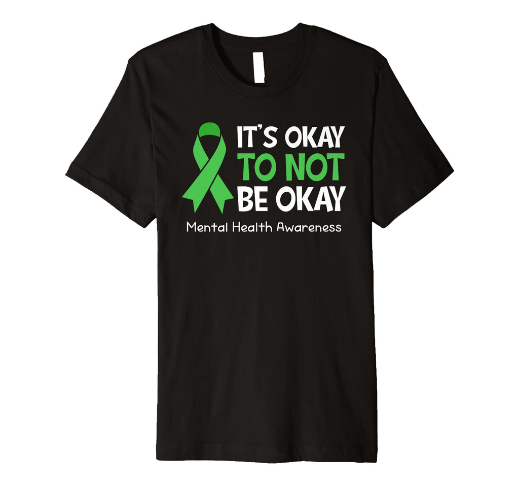 Its Okay To Not Be Okay Us Flag T-Shirt - Novelty Apparel for Adults - T-Shirt, Sweatshirt, Hoodie
