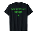 Depression Sucks Mental Health T-Shirt - Fun Novelty Design Unisex - T-Shirt, Sweatshirt, Hoodie