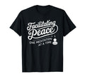 Facilitating Peace One Meditation T-Shirt - Casual Everyday Wear Men Women - T-Shirt, Sweatshirt, Hoodie