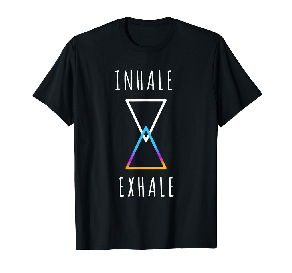 Yoga Training Deep Breathing T-Shirt - Novelty Apparel Men Women - T-Shirt, Sweatshirt, Hoodie