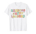Readers Are Leaders Book Lover Groovy T-Shirt - Custom Art Print Unisex - T-Shirt, Sweatshirt, Hoodie