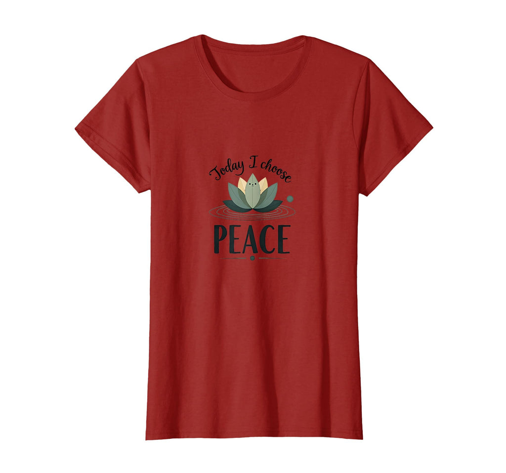 Today I Choose Peace Mindfulness T-Shirt - Casual Everyday Wear for Adults - T-Shirt, Sweatshirt, Hoodie