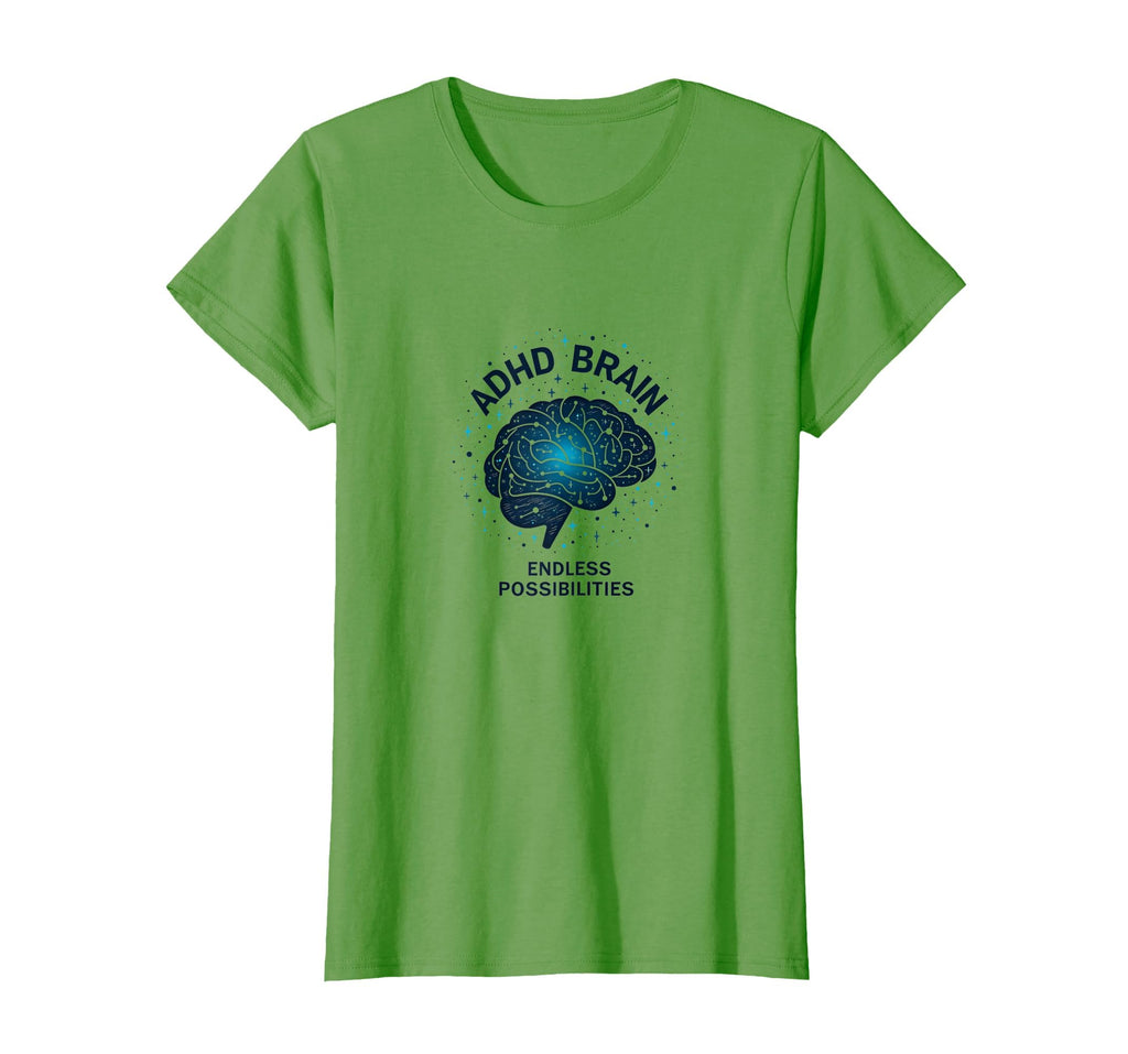 Adhd Brain Endless Possibilities T-Shirt - Trendy Graphic for Adults - T-Shirt, Sweatshirt, Hoodie