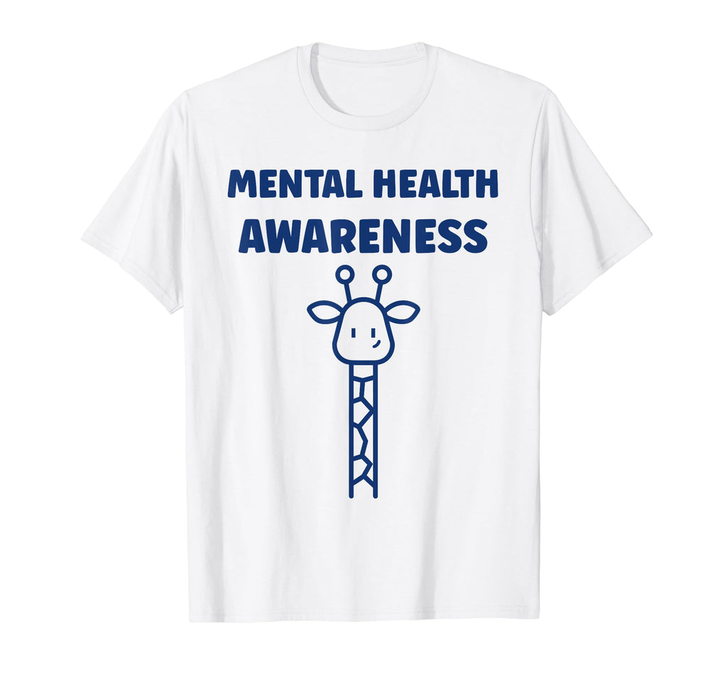 Giraffe Brain Illness Animal Mental T-Shirt - Unique Graphic Men Women - T-Shirt, Sweatshirt, Hoodie