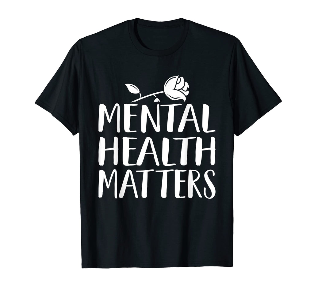 Mental Health Matters Happy End Stigma T-Shirt - Graphic Print for Adults - T-Shirt, Sweatshirt, Hoodie