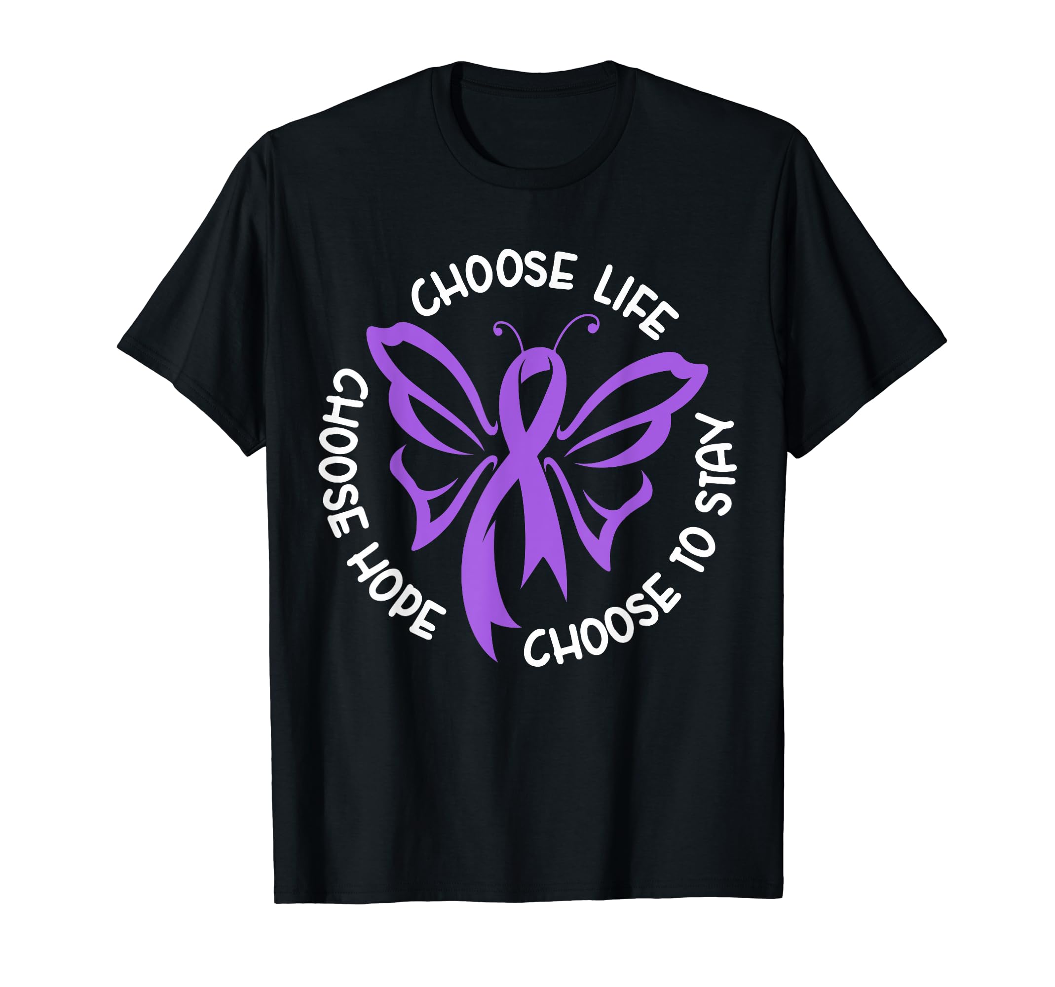Choose Life Support Survivor Suicide T-Shirt - Aesthetic Graphic Unisex - T-Shirt, Sweatshirt, Hoodie