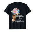Progress Over Perfection Pencil T-Shirt - Trendy Graphic Unisex - T-Shirt, Sweatshirt, Hoodie