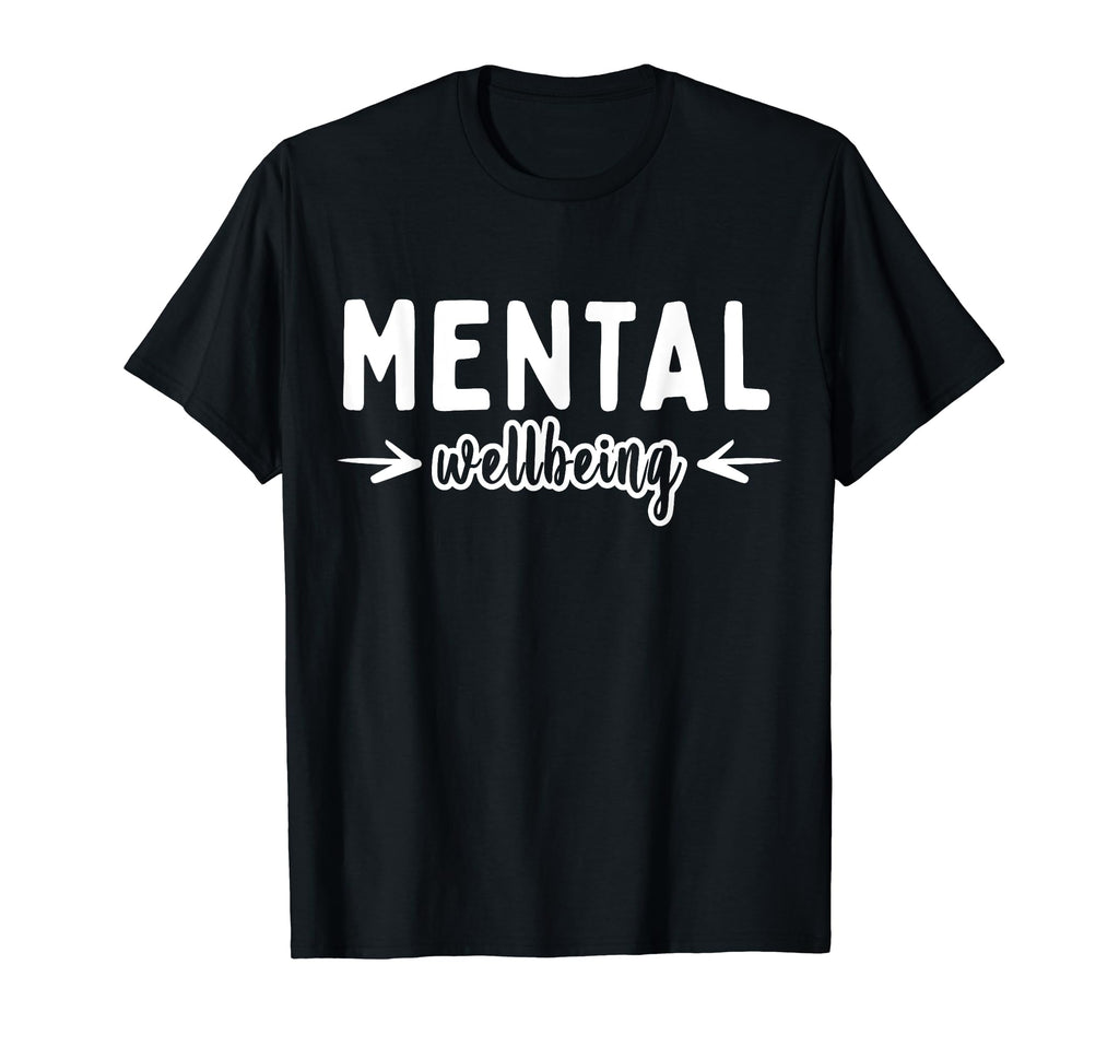 Mental Wellbeing Depression Mental T-Shirt - Minimalist Print Men Women - T-Shirt, Sweatshirt, Hoodie