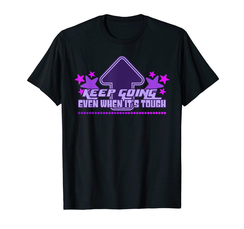 Keep Going Y2K Aesthetic Inspirational T-Shirt - Minimalist Print Unisex - T-Shirt, Sweatshirt, Hoodie