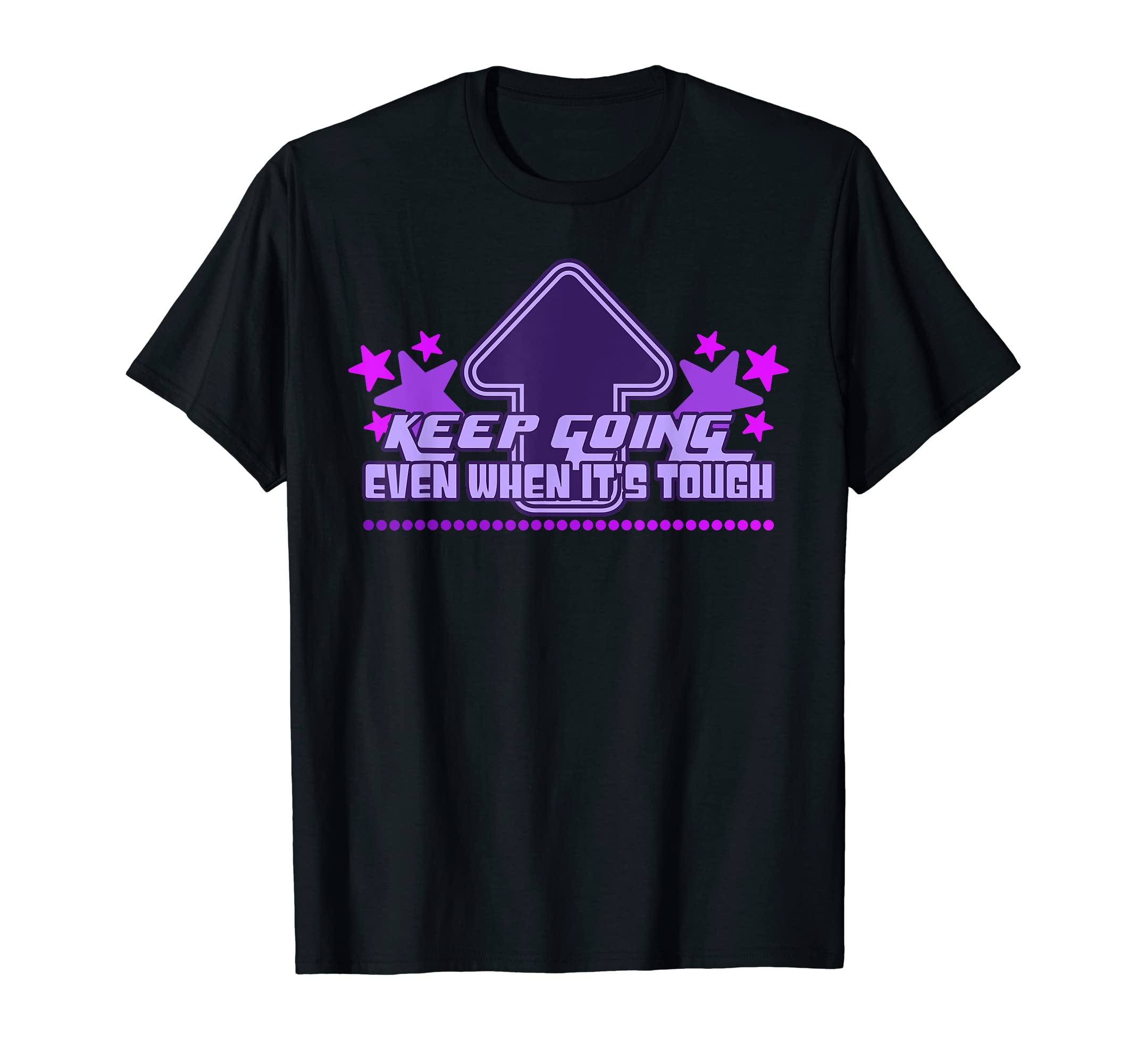 Keep Going Y2K Aesthetic Inspirational T-Shirt - Minimalist Print Unisex - T-Shirt, Sweatshirt, Hoodie