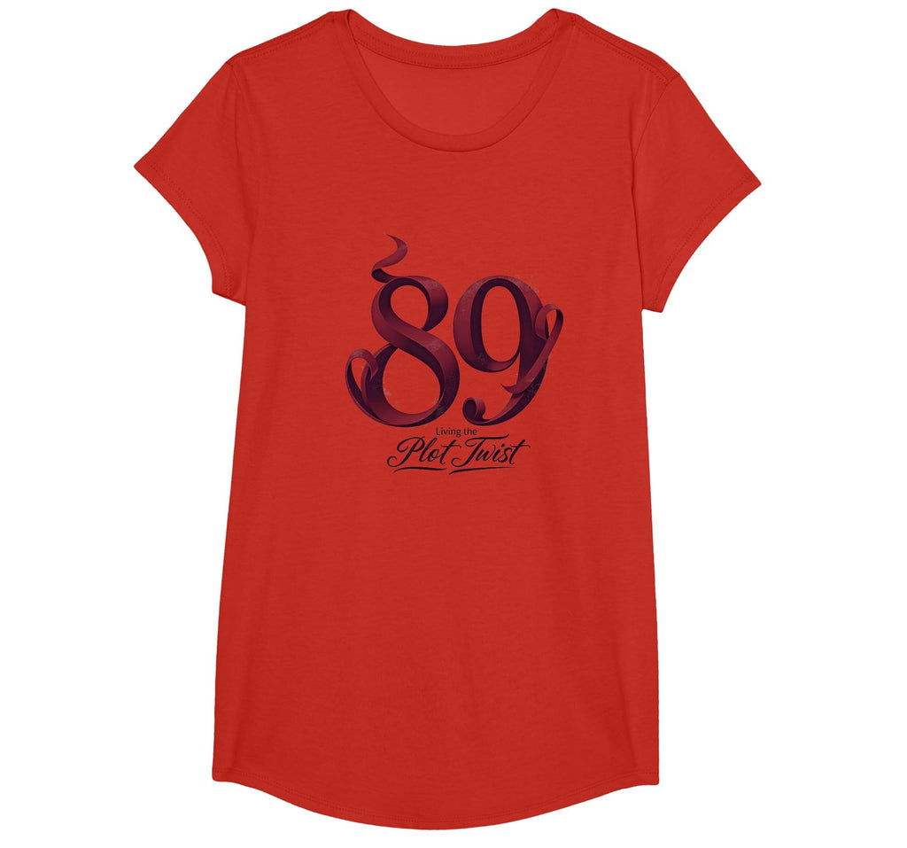 89Th Birthday Gift Living Plot Twist T-Shirt - Unique Graphic for Adults - T-Shirt, Sweatshirt, Hoodie
