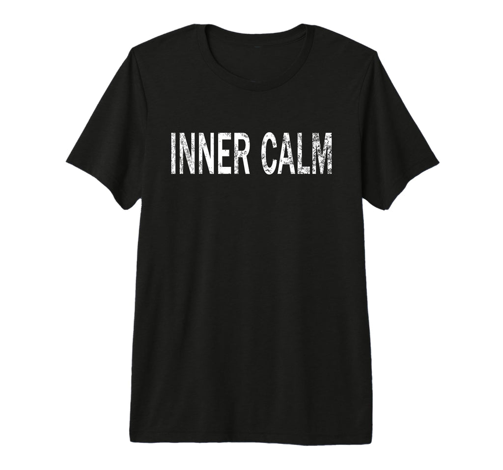 Inner Calm Distressed Mindfulness T-Shirt - Novelty Apparel Men Women - T-Shirt, Sweatshirt, Hoodie