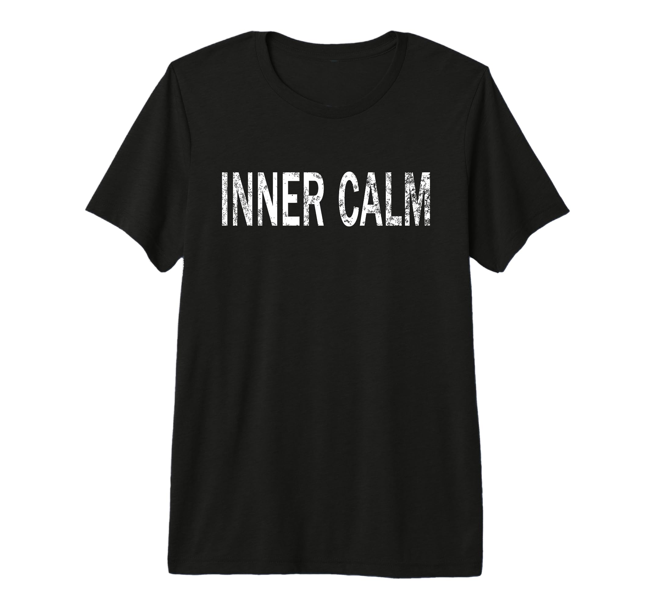 Inner Calm Distressed Mindfulness T-Shirt - Novelty Apparel Men Women - T-Shirt, Sweatshirt, Hoodie