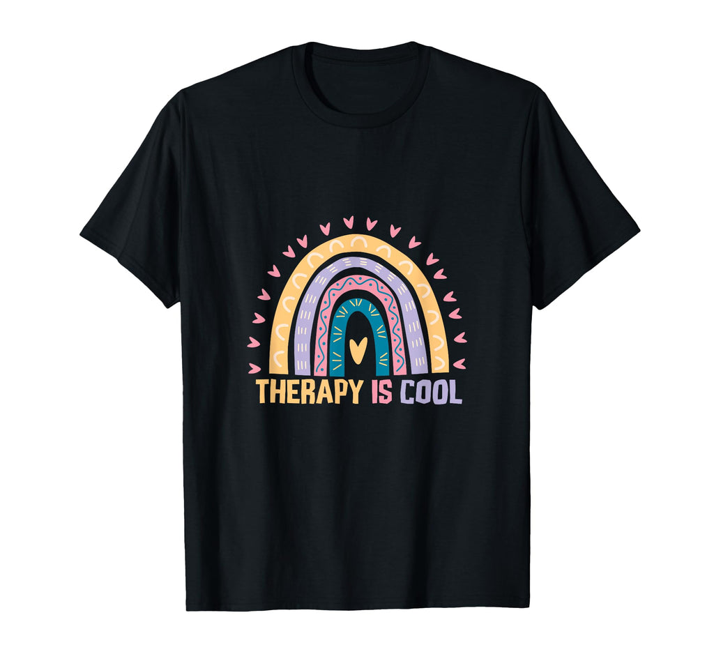 Therapy Is Positive Mindset Motivational T-Shirt - Unique Graphic Men Women - T-Shirt, Sweatshirt, Hoodie