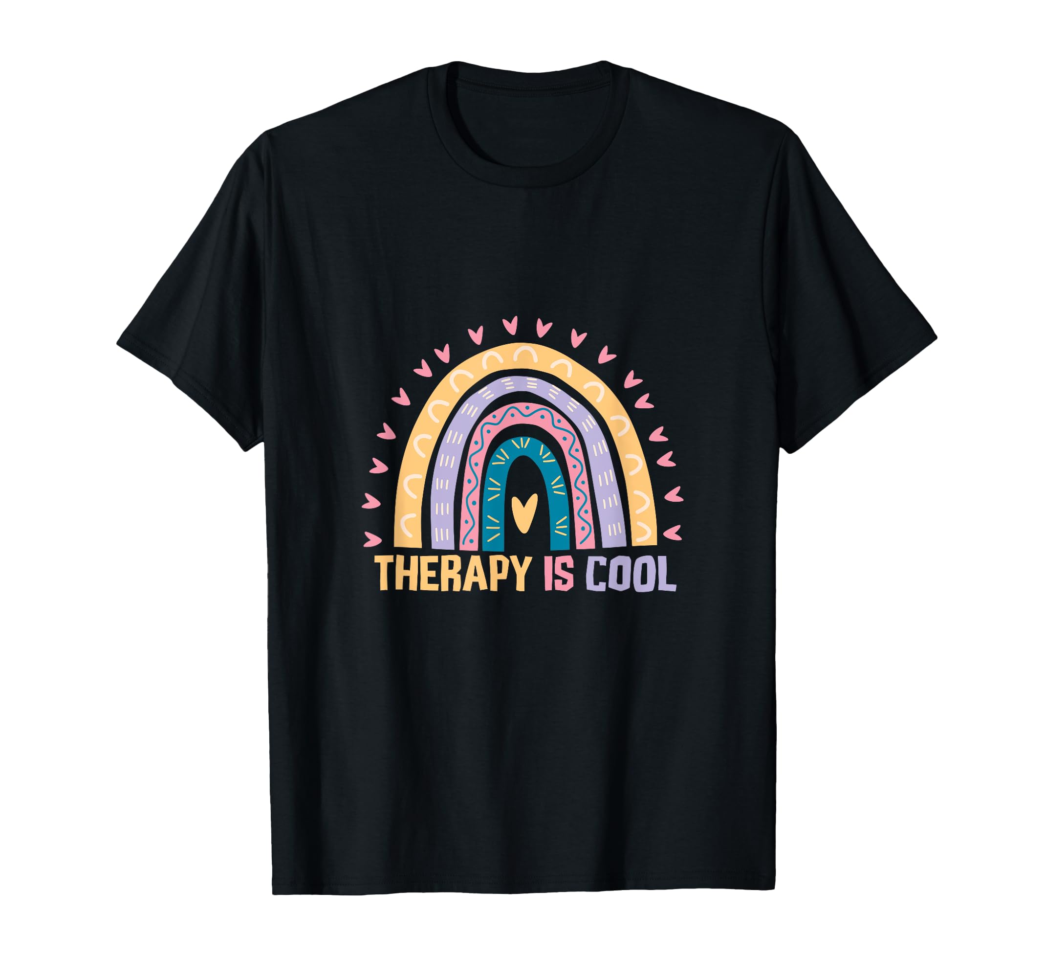 Therapy Is Positive Mindset Motivational T-Shirt - Unique Graphic Men Women - T-Shirt, Sweatshirt, Hoodie