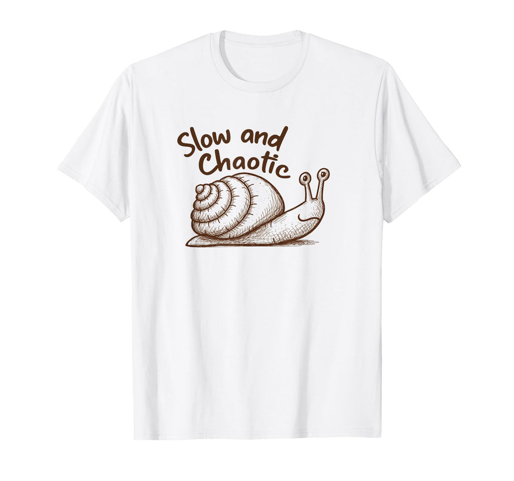 Snail Lover Introvert Weirdcore Slow T-Shirt - Unique Graphic for Adults - T-Shirt, Sweatshirt, Hoodie