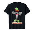 Holiday Book Book Bookworm Elf T-Shirt - Aesthetic Graphic Men Women - T-Shirt, Sweatshirt, Hoodie