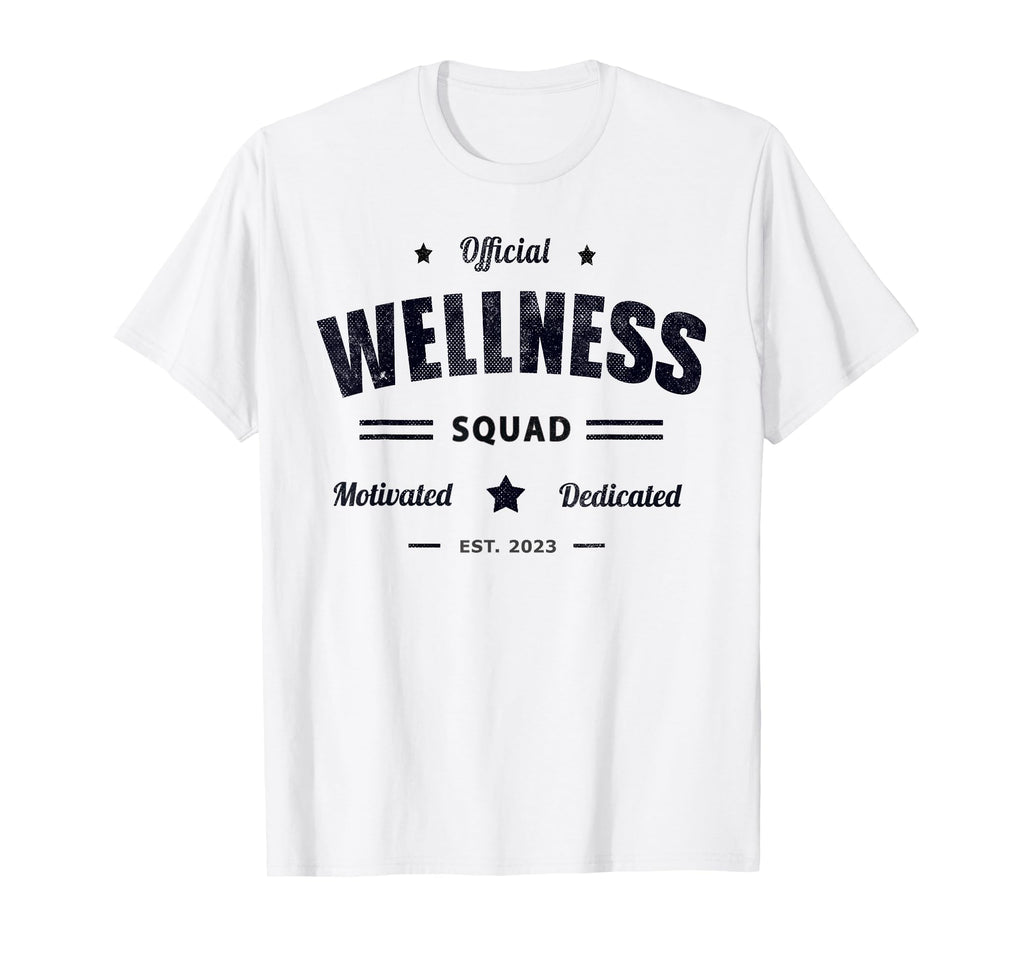 Wellness Squad P E Crew Health Trainer T-Shirt - Unique Graphic for Adults - T-Shirt, Sweatshirt, Hoodie