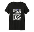 Ibs Support End Stigma Tri Blend T-Shirt - Graphic Print Unisex - T-Shirt, Sweatshirt, Hoodie