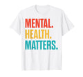 Green Ribbon Mental Health Matters T-Shirt - Casual Everyday Wear Unisex - T-Shirt, Sweatshirt, Hoodie