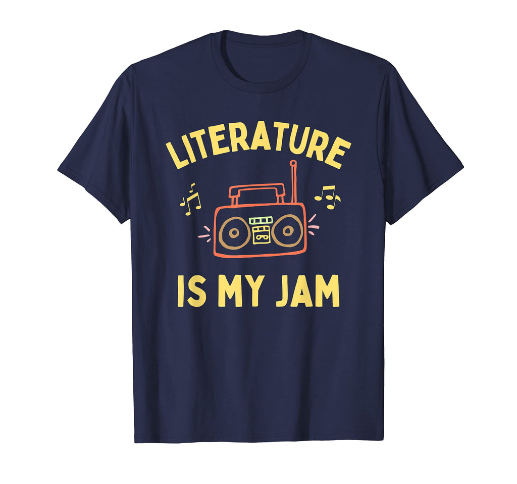 Womens Literature Teacher English T-Shirt - Fun Novelty Design for Adults - T-Shirt, Sweatshirt, Hoodie