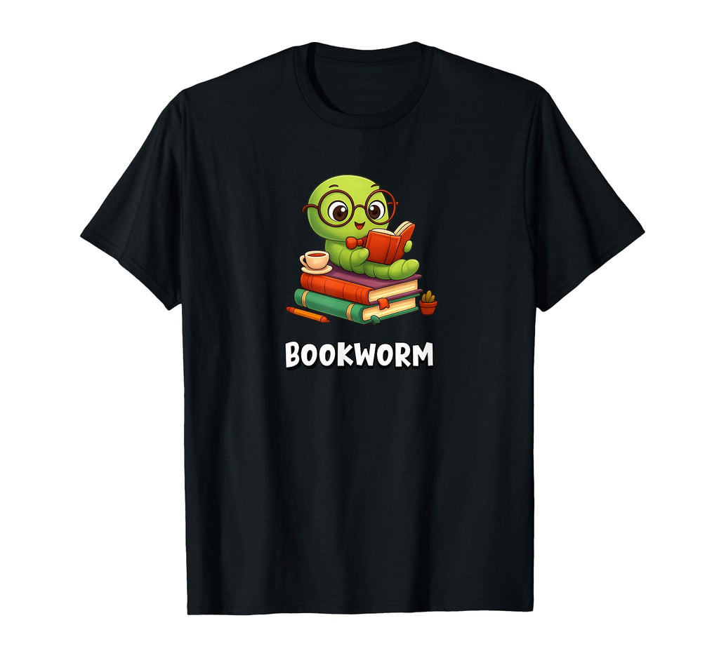 Book Lover Bookworm Coffee T-Shirt - Minimalist Print Men Women - T-Shirt, Sweatshirt, Hoodie