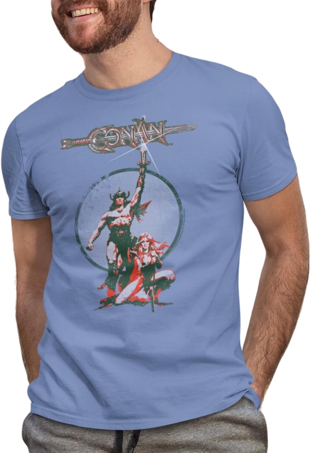 American Classics Conan Movie Poster Adult T-Shirt Tee Unisex T-shirt, Sweatshirt, Hoodie, Long Sleeve Tee - T-Shirt, Sweatshirt, Hoodie