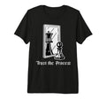 Trust Process Chess King Tri Blend T-Shirt - Custom Art Print Unisex - T-Shirt, Sweatshirt, Hoodie