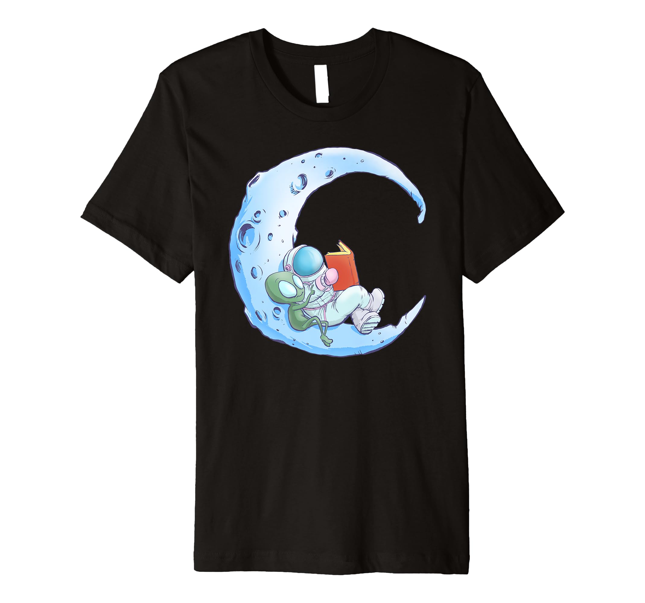 Librarian Galaxy Book Club Alien And T-Shirt - Aesthetic Graphic Men Women - T-Shirt, Sweatshirt, Hoodie