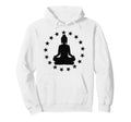 Yoga Pose Stars Yogi Spiritual Meditation Hoodie - Aesthetic Graphic Unisex - T-Shirt, Sweatshirt, Hoodie