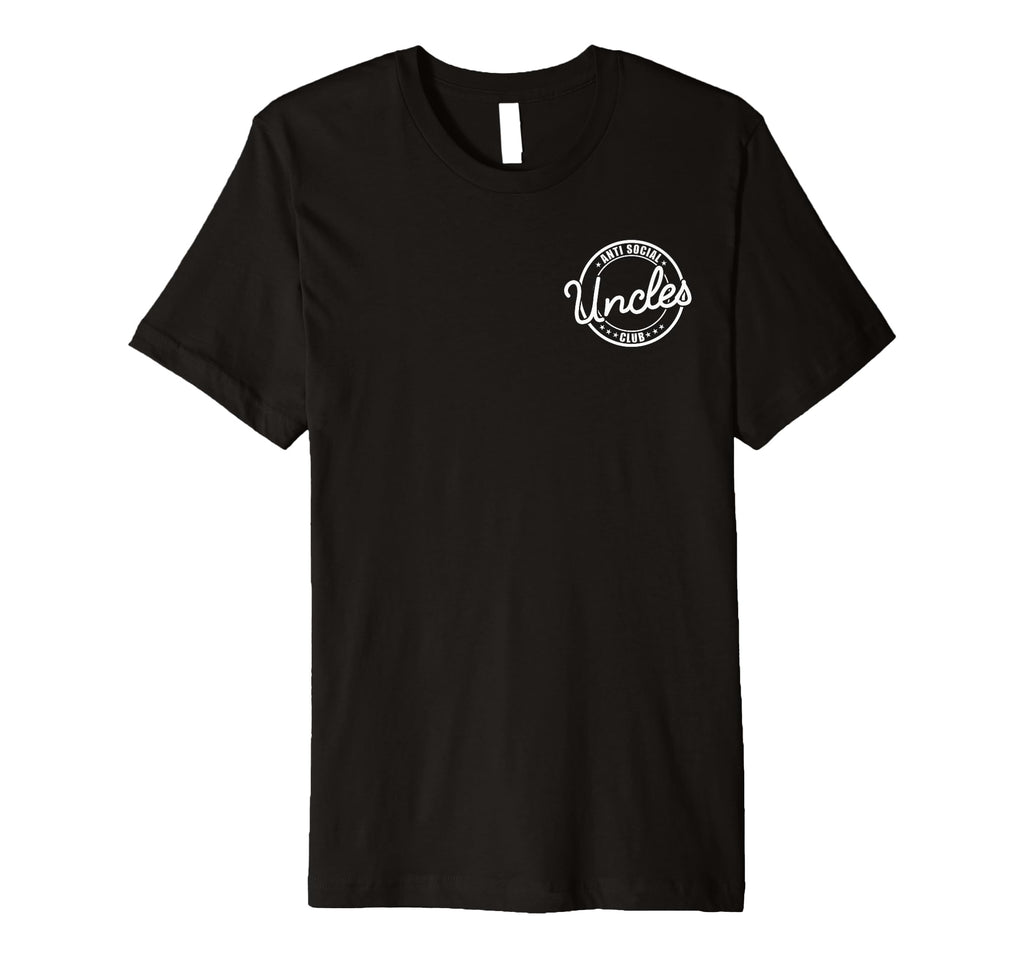 Anti Social Uncles Club Funny T-Shirt - Novelty Apparel for Adults - T-Shirt, Sweatshirt, Hoodie