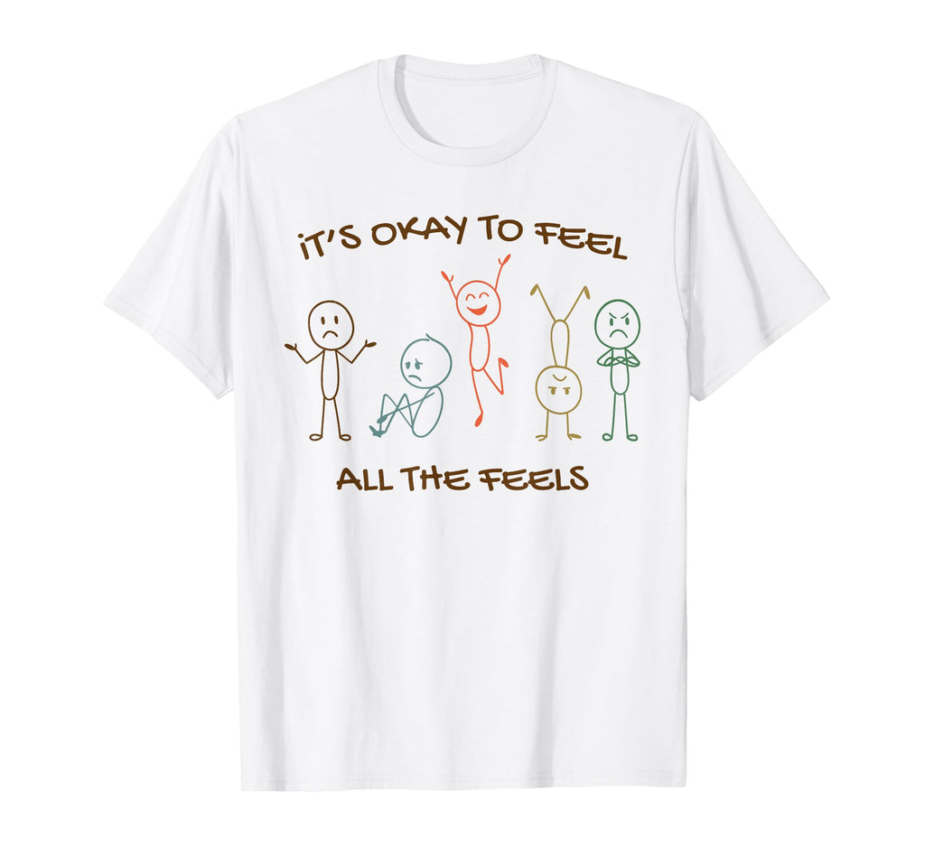 Mental Health Anxiety Positive Vibes T-Shirt - Trendy Graphic for Adults - T-Shirt, Sweatshirt, Hoodie