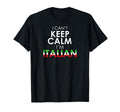 Funny Italy Flag Colors I Cant Keep T-Shirt - Minimalist Print Men Women - T-Shirt, Sweatshirt, Hoodie