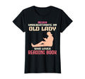 Never Underestimate Old Lady Who Loves T-Shirt - Graphic Print Men Women - T-Shirt, Sweatshirt, Hoodie