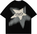 Y2K 90s Vintage Oversized T Shirts Star Graphic Tees Y2k Casual Unisex Streetwear Grunge Aesthetic Tops Clothes - T-Shirt, Sweatshirt, Hoodie