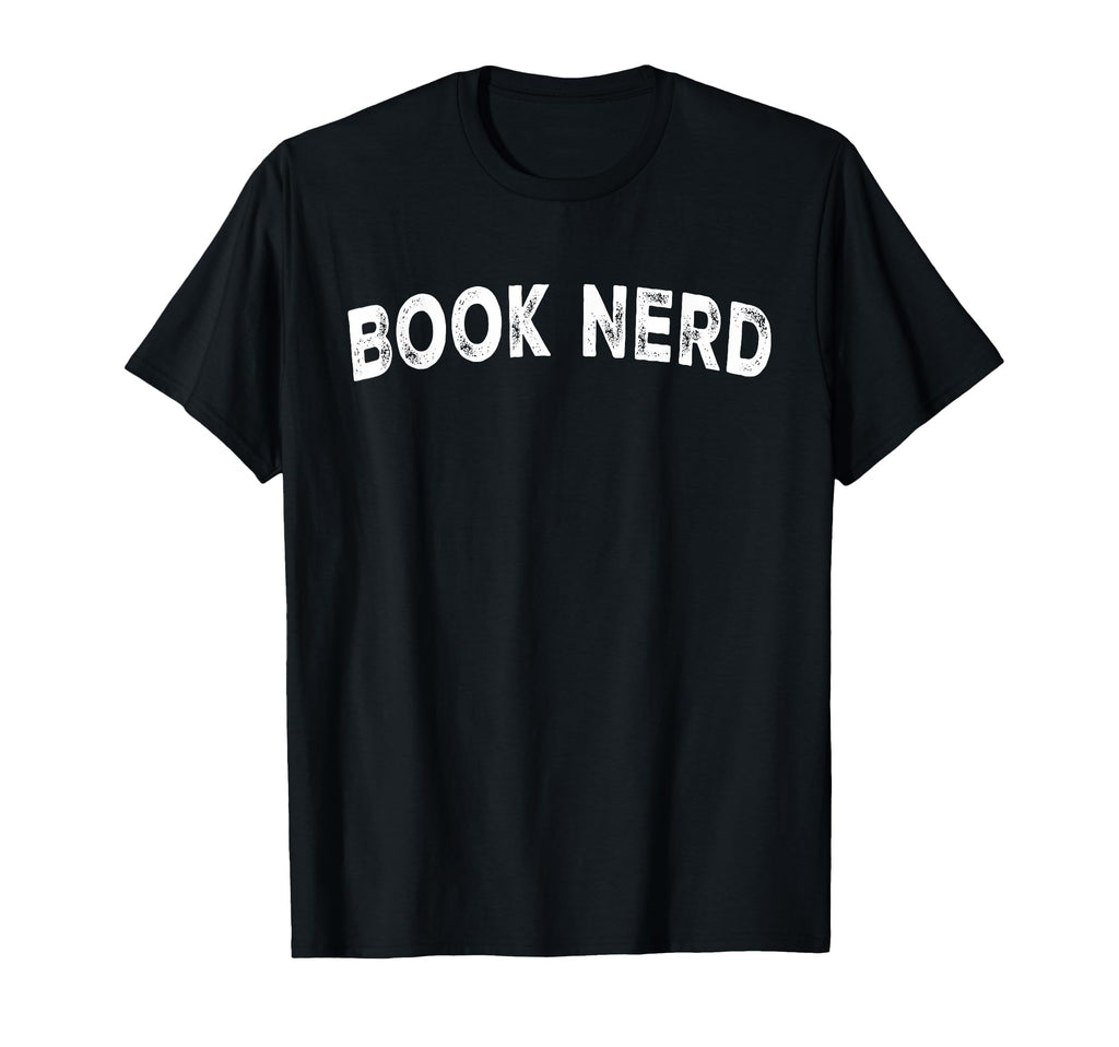 Book Nerd T-Shirt - Minimalist Print for Adults - T-Shirt, Sweatshirt, Hoodie