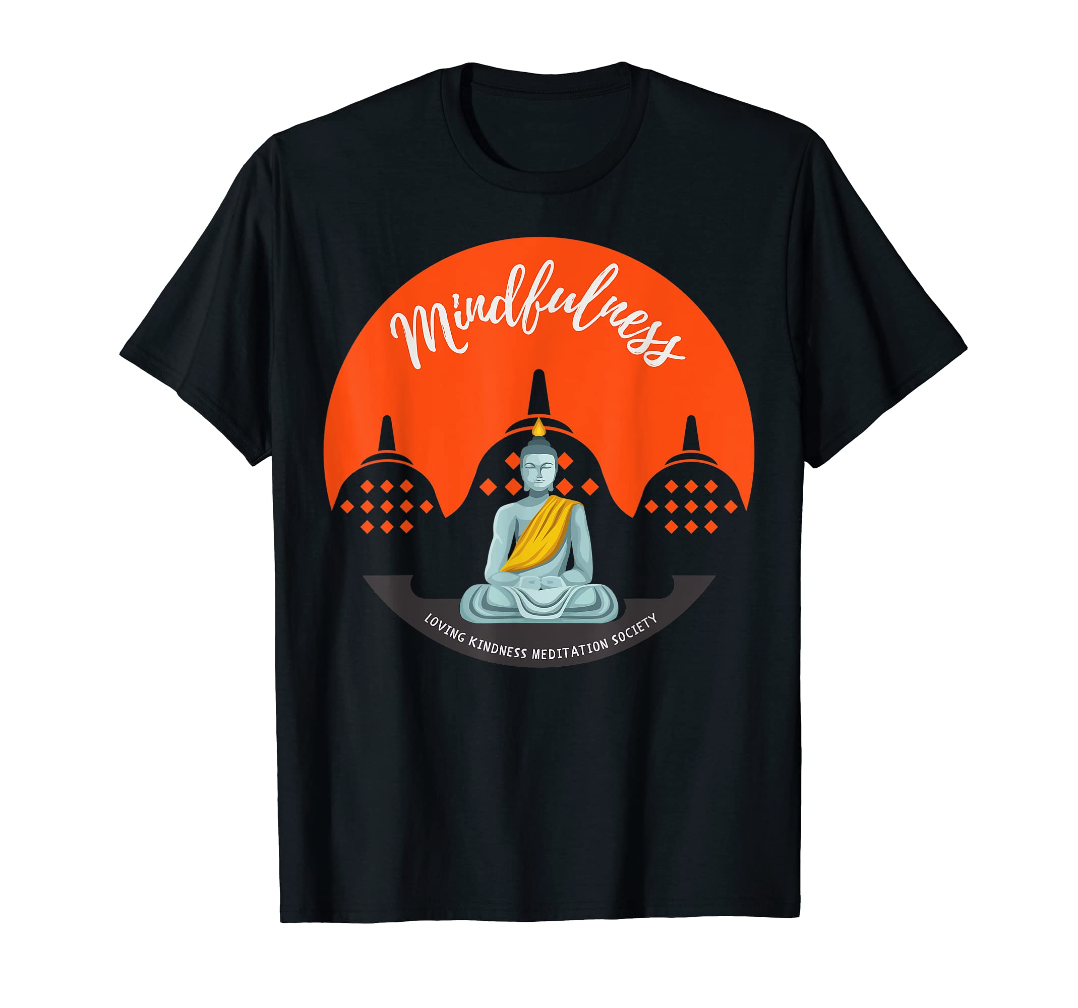 Buddha Mindfulness Buddhist Gautama T-Shirt - Graphic Print for Adults - T-Shirt, Sweatshirt, Hoodie