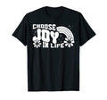 Choose Joy Life Positivity Groovy Boho T-Shirt - Graphic Print Men Women - T-Shirt, Sweatshirt, Hoodie