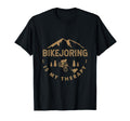 Bikejoring Is My Therapy Bikejoring Dog T-Shirt - Graphic Print Unisex - T-Shirt, Sweatshirt, Hoodie