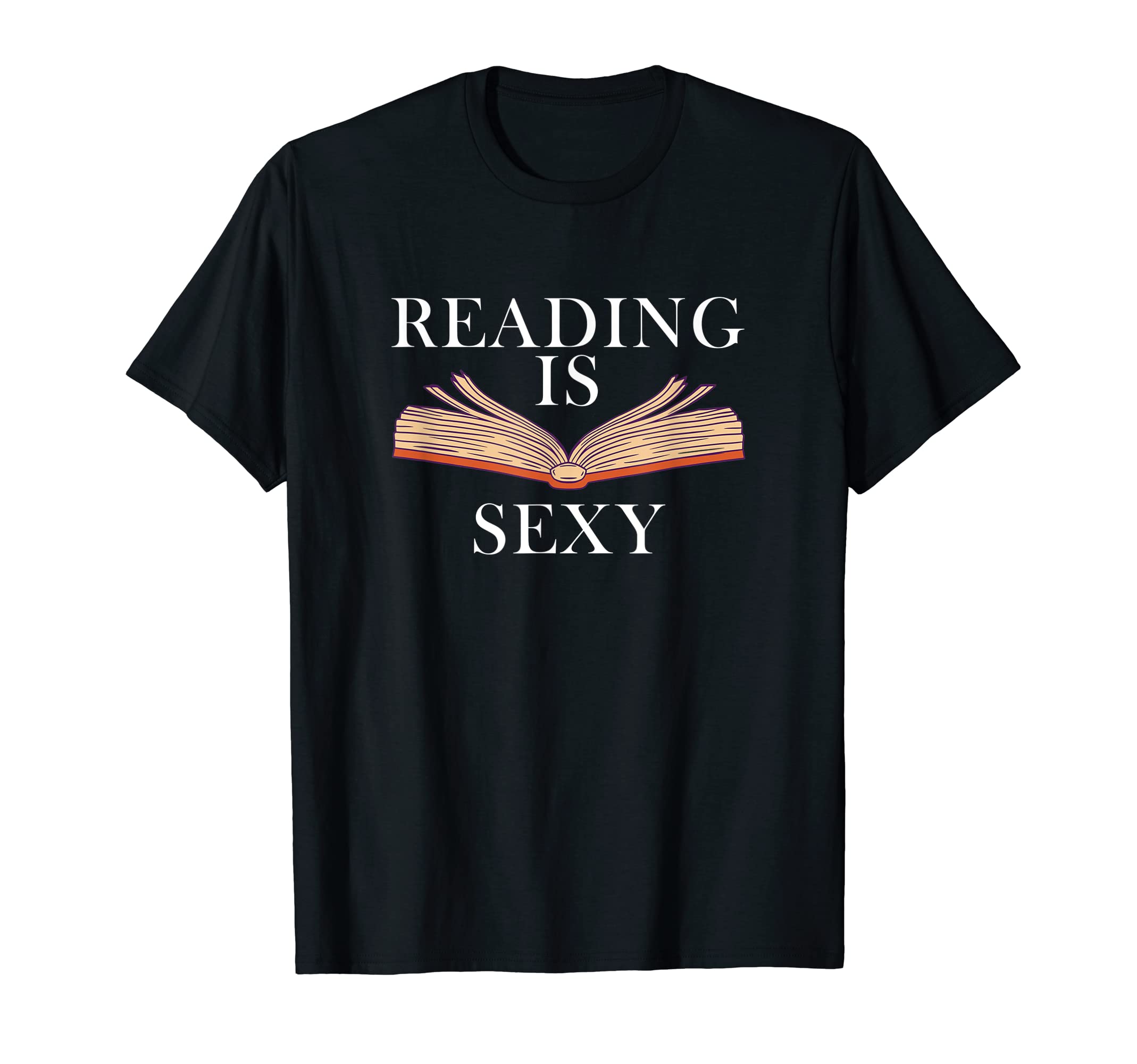 Reading Is Sexy Bookworm Book Lover T-Shirt - Custom Art Print Unisex - T-Shirt, Sweatshirt, Hoodie