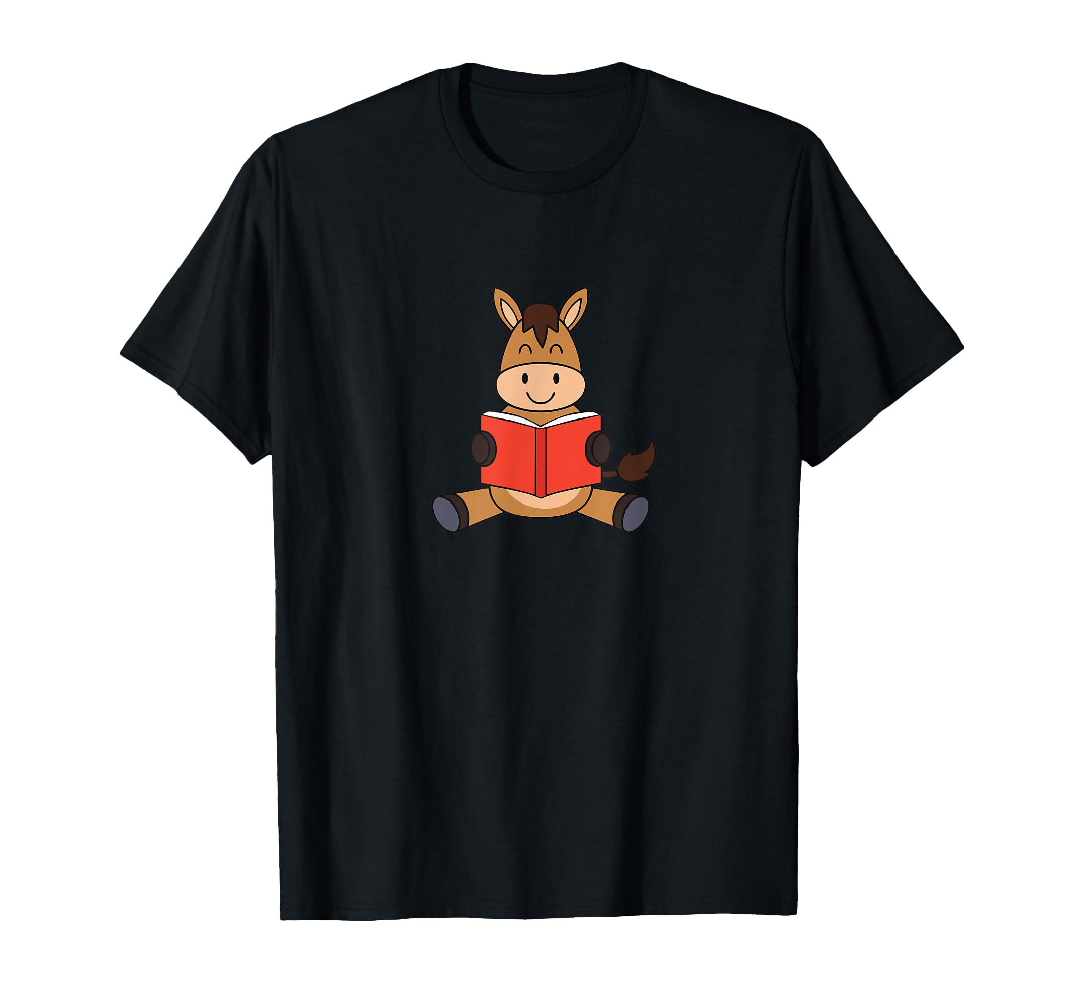 Horse Reading Books Literature T-Shirt - Aesthetic Graphic for Adults - T-Shirt, Sweatshirt, Hoodie