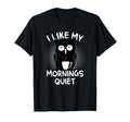 Coffee And Silence Keep Me Going Owl T-Shirt - Novelty Apparel Men Women - T-Shirt, Sweatshirt, Hoodie