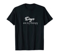 Dogs Are My Therapy T-Shirt - Trendy Graphic for Adults - T-Shirt, Sweatshirt, Hoodie