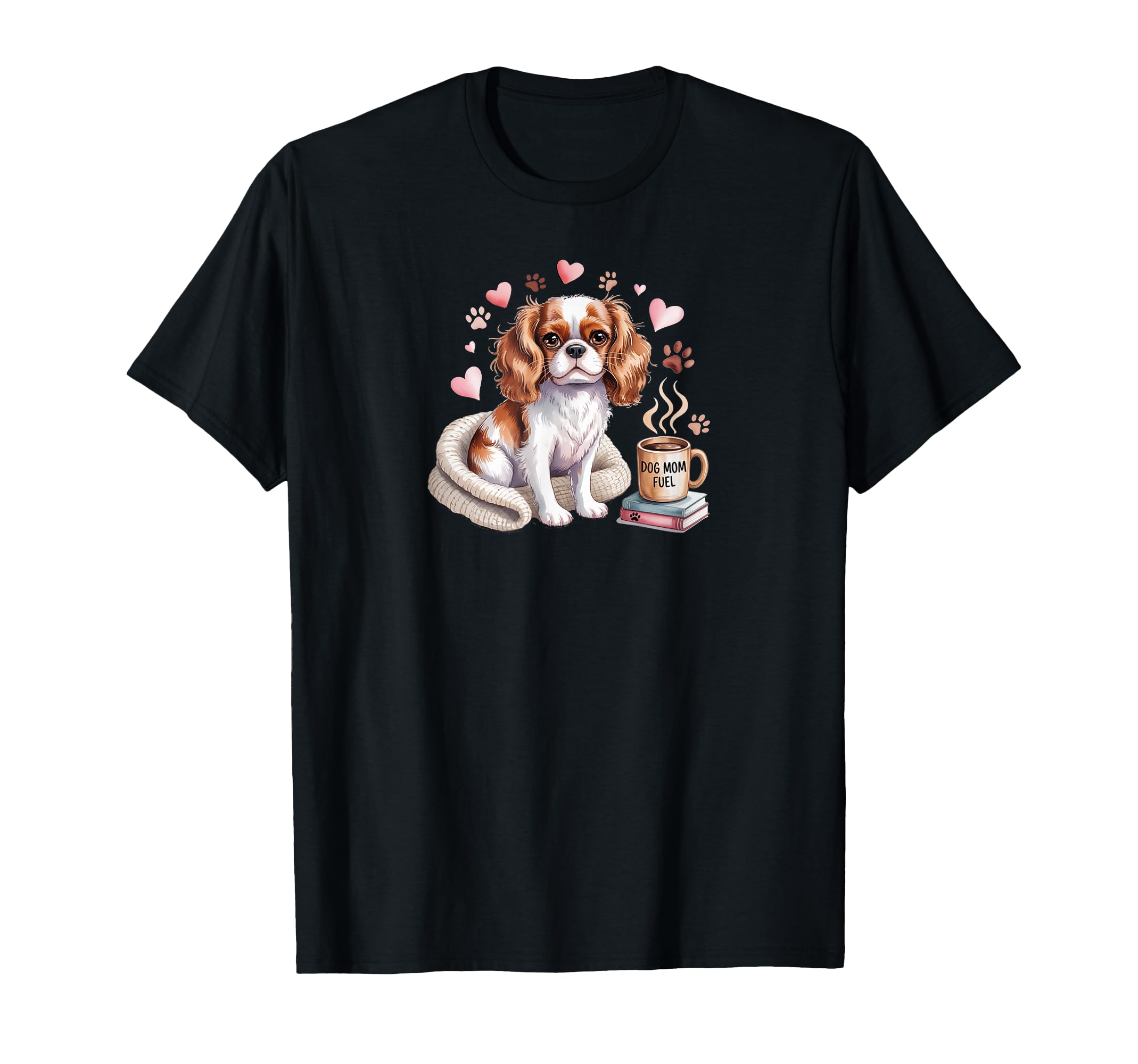 Cavalier Charles Spaniel Dog Moms T-Shirt - Fun Novelty Design Unisex - T-Shirt, Sweatshirt, Hoodie