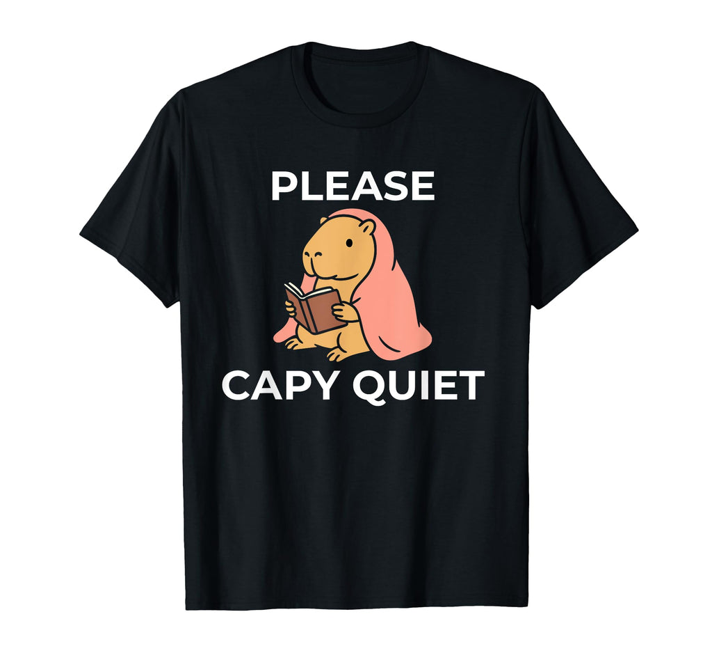 Please Capy Quiet Introvert Mood T-Shirt - Casual Everyday Wear for Adults - T-Shirt, Sweatshirt, Hoodie