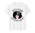 Just Who Loves Books Reader Bookworm T-Shirt - Minimalist Print for Adults - T-Shirt, Sweatshirt, Hoodie