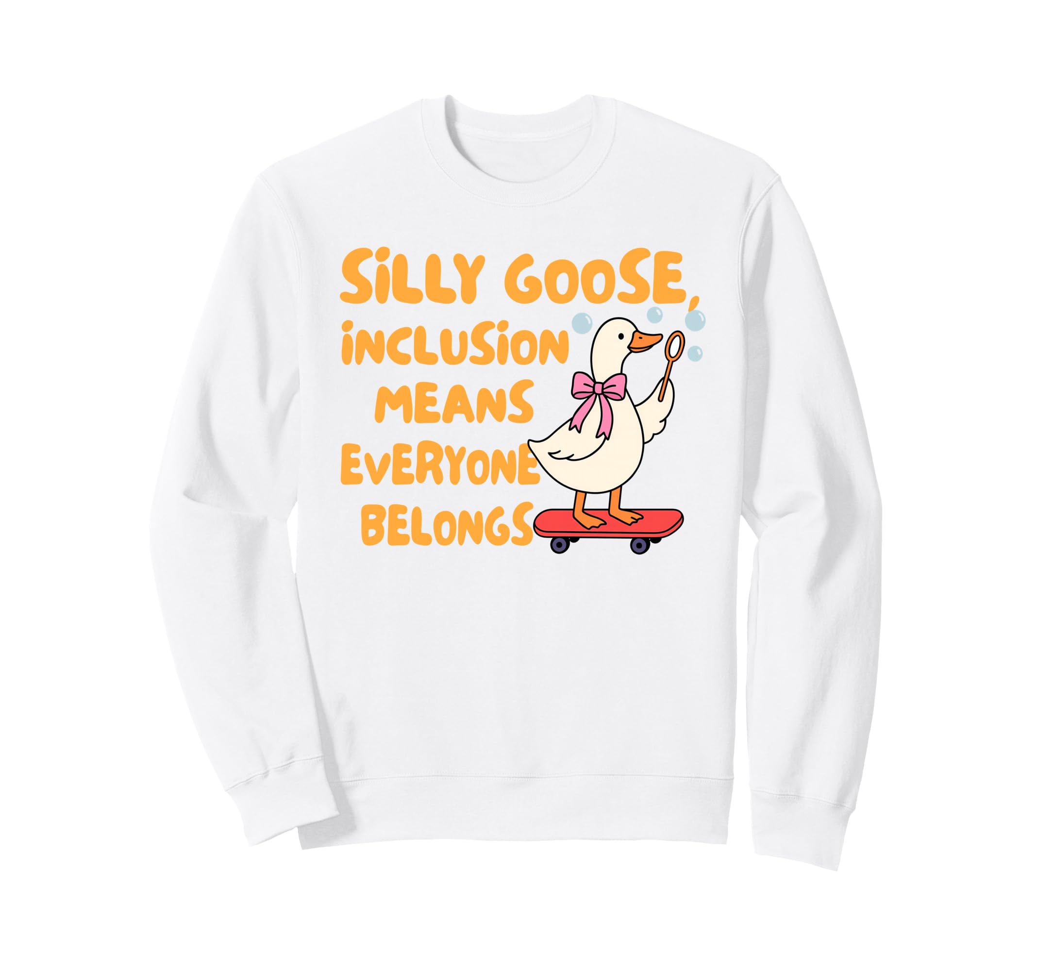 Neurodiversity Silly Goose Sweatshirt - Fun Novelty Design Unisex - T-Shirt, Sweatshirt, Hoodie