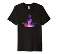 Colorful Yoga Meditation Pose T-Shirt - Fun Novelty Design Men Women - T-Shirt, Sweatshirt, Hoodie
