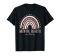 Mental Health Matters Rainbow Mental T-Shirt - Novelty Apparel Unisex - T-Shirt, Sweatshirt, Hoodie